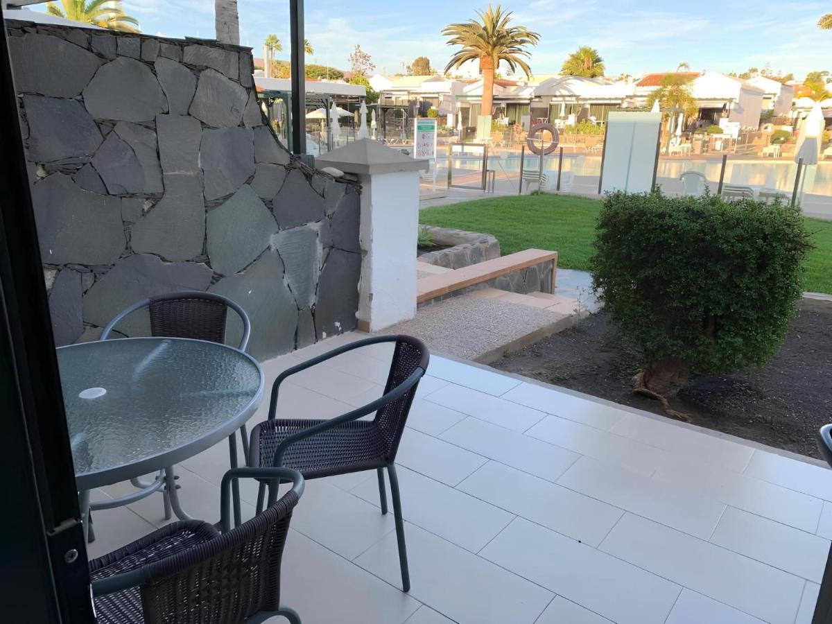 Bungalow Enfrente Piscina En Maspalomas Маспаломас Екстериор снимка