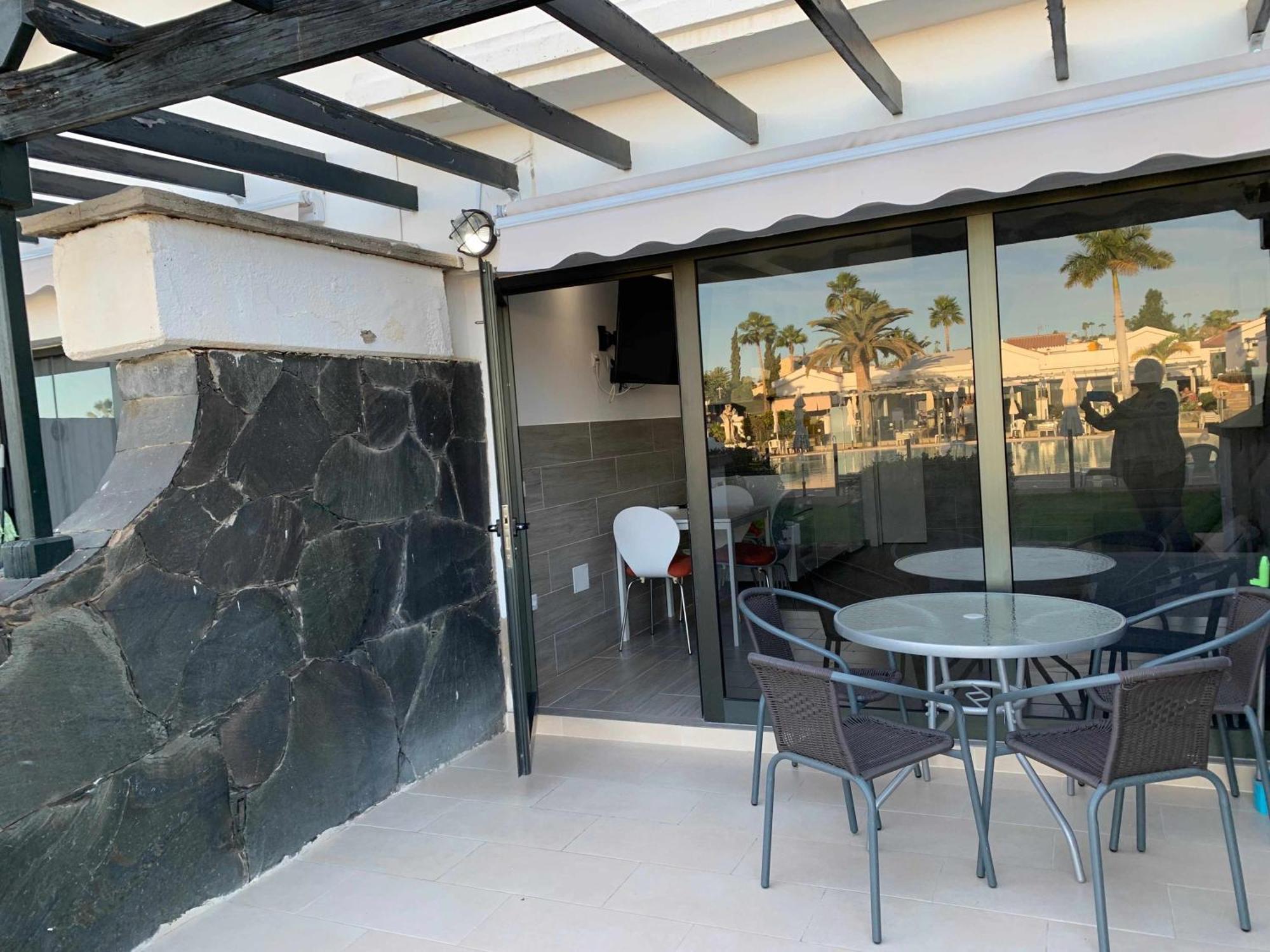 Bungalow Enfrente Piscina En Maspalomas Маспаломас Екстериор снимка