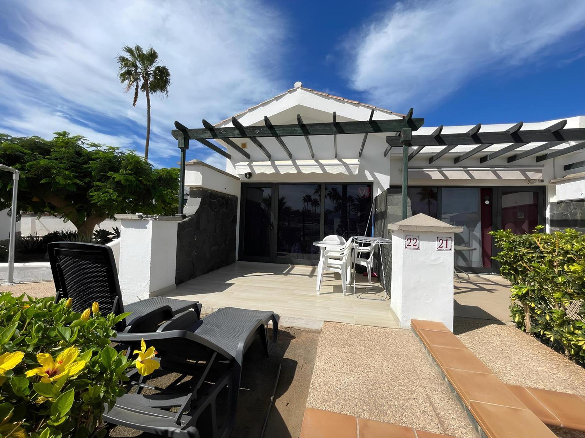 Bungalow Enfrente Piscina En Maspalomas Маспаломас Екстериор снимка